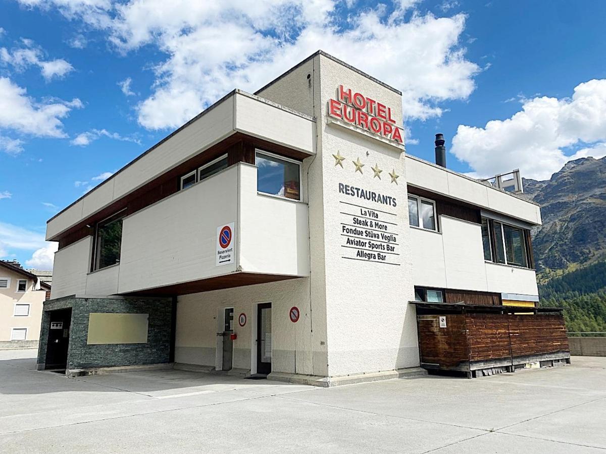42M2 Alpenschick Mit Balkon, Ausblick, Pool - E405 Apartment St. Moritz Exterior photo
