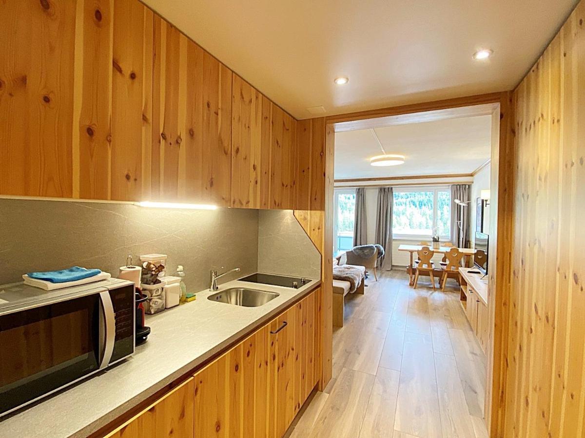 42M2 Alpenschick Mit Balkon, Ausblick, Pool - E405 Apartment St. Moritz Exterior photo